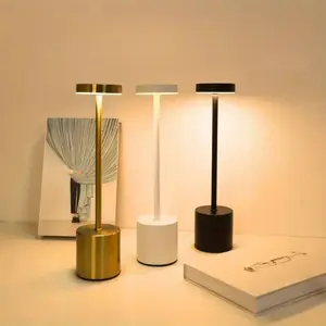 USB Rechargeable LED Desk Lamp, Modern Touch Control Portable Wireless Atmosphere Light, Ambient Decoration Lamp, Home Decoration Lamp, Indoor Lighting, Living Room & Bedroom Decor