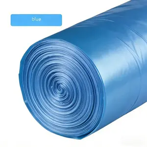 300-Pack Strong Blue Trash Bags: Extra Thick Leak-Proof & Tear-Resistant for Kitchen Daily Cleanup.