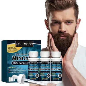 Minoxidil Hair Strengthening Serum, 1 Box(3 Counts/box) Hair Thickening Serum, Moisturizing Hair Scalp Care Serum for Men, Perfect Gift for Boyfriend & Father, Men's Stuff