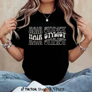 Retro Hair Stylist Shirt – Perfect Tee for Hairdressers and Cosmetologists