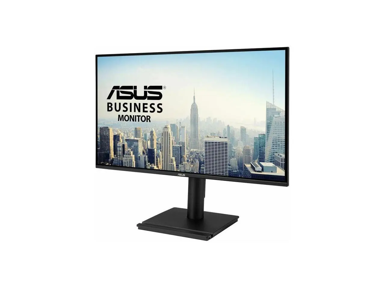 ASUS 27” 1440P Business Monitor (VA27AQSE) - IPS, QHD, 99% sRGB, Frameless, HDMI, DisplayPort, VGA, 1ms, Speakers, Low Blue Light, Flicker Free, Ergonomic Design, VESA Wall Mountable, 3 yr Warranty