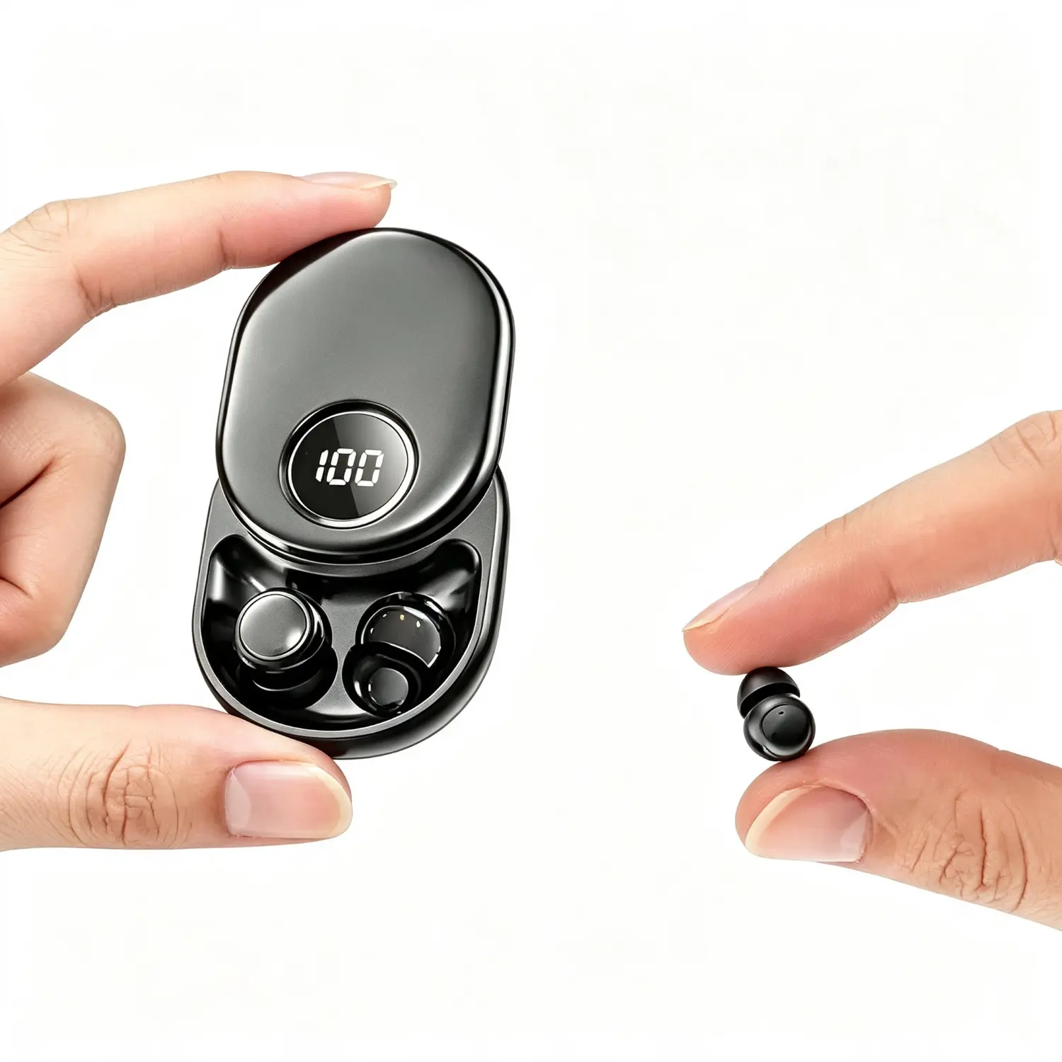 Invisible Mini Sleep Earbuds Ear Buds for Side Sleepers Sleeping | Small Ears Canals Women Wireless Bluetooth Low Profile Disgused Small Tiny Micro Discreet Hidden Earbuds Headphones