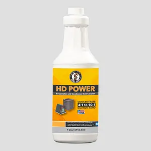 Leak Saver HVAC Guys HD Power Triple Action Coil Cleaner | For HVAC Coil & Condenser Maintenance | Coil Cleaner Liquid | Helps Break Down Buildup, Odor Control, Supports Efficient Heat Transfer