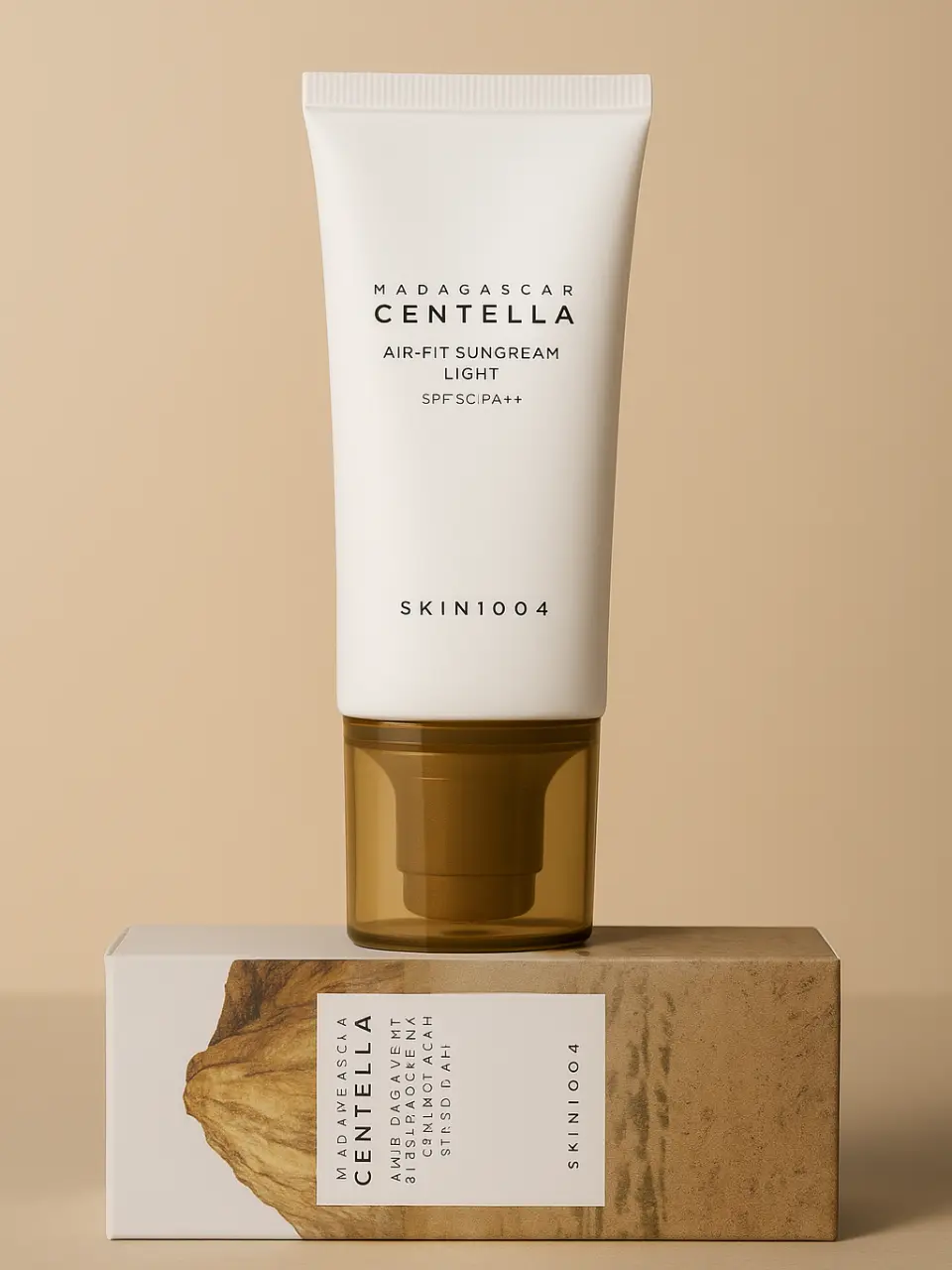 SKIN1004 Madagascar Centella Air-fit Cream Sunscreen SPF 30 for All and Sensitive Skin Summer Sun Shield Uv Resistant