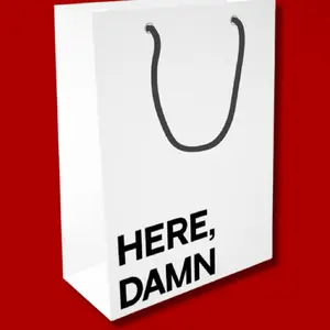 Here Damn Gift Bag