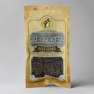 Buc-ee's Old Western Peppered Beef Jerky - Hill Country Style, Premium Quality, Perfect Texture, Expert Pepper Seasoning, High Protein, Low Carb, 15g, Dried Snack