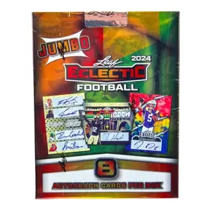 2024 Leaf Eclectic Football Jumbo Box