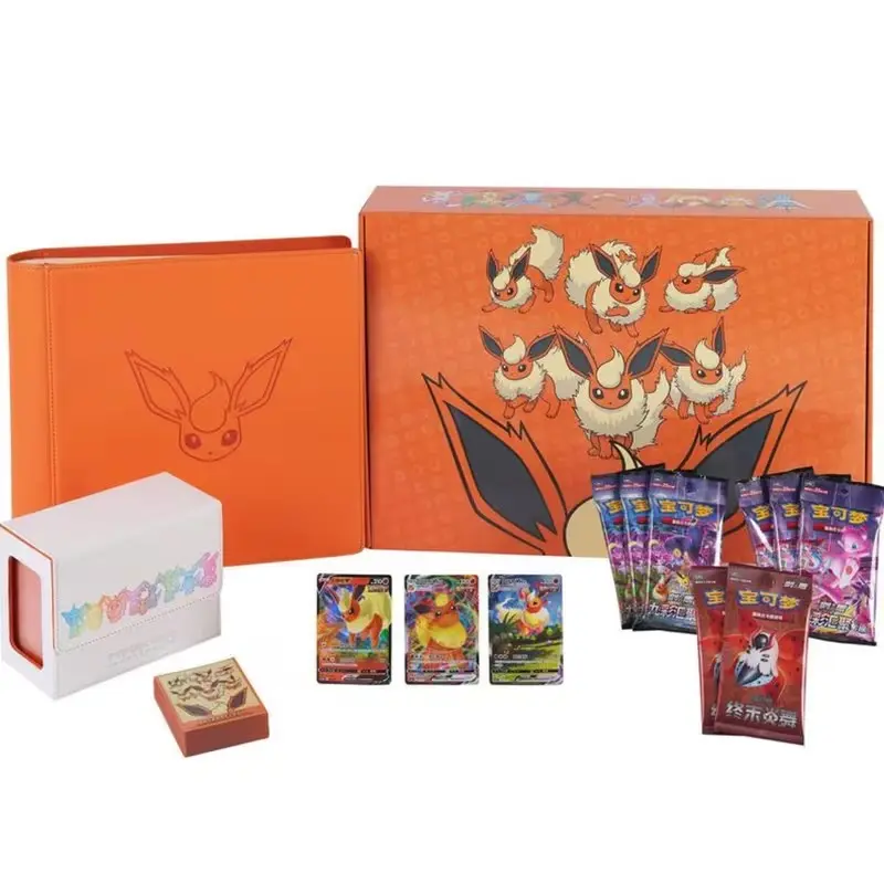 Pokemon Chinese TCG Exclusive Eevee Advanced Gift Box (Flareon, Jolteon, or Vaporeon VMAX) Sealed | Pokemon TCG