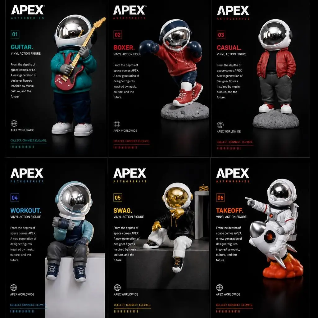 APEX Astro Series Designer Vinyl Figure