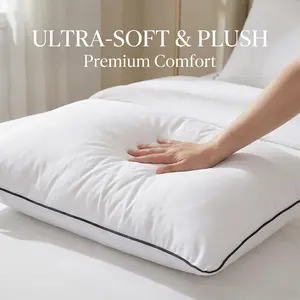 2 Pack Hotel Pillows | Cloud-Like Soft, Perfect for All Sleep Positions