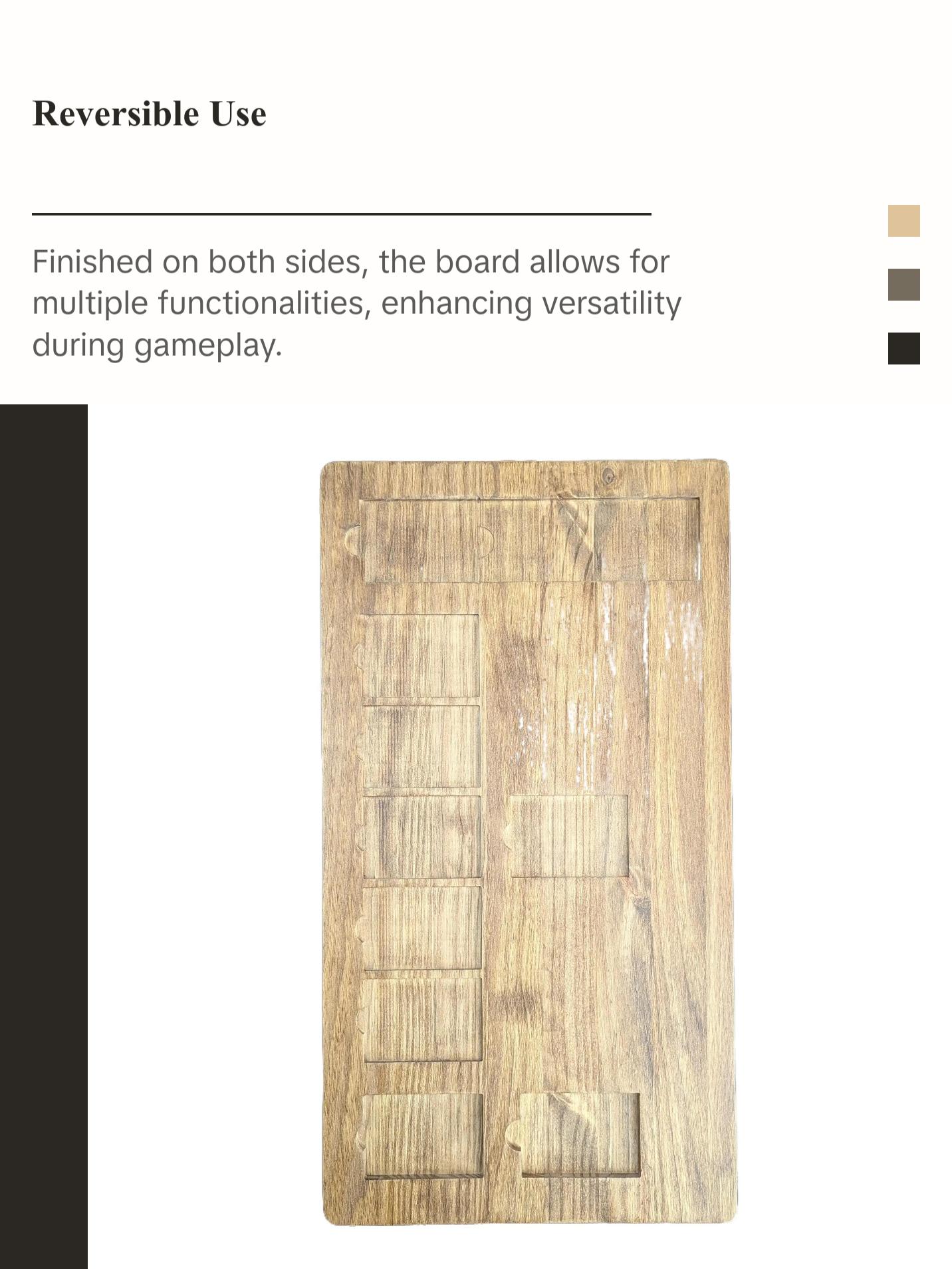 Pokemon Card Game Board-Durable Wooden Game Board for Pokémon Card Game - 24.375 x 13.125 x .75 inches, Made in America