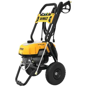 Black+Decker 2400 PSI Electric Portable High Pressure Power Washer (DWPW2400) - Mobile Frame with Pneumatic Wheels, Pressure Washer Nozzle, for Heavy Duty Cleaning of Rugged Terrain & Vehicles