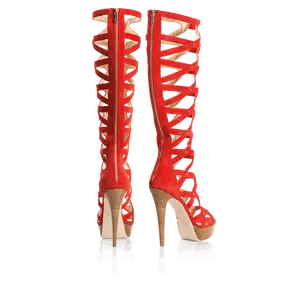 Courage - Platform - Wide Calf - Gladiator Boot