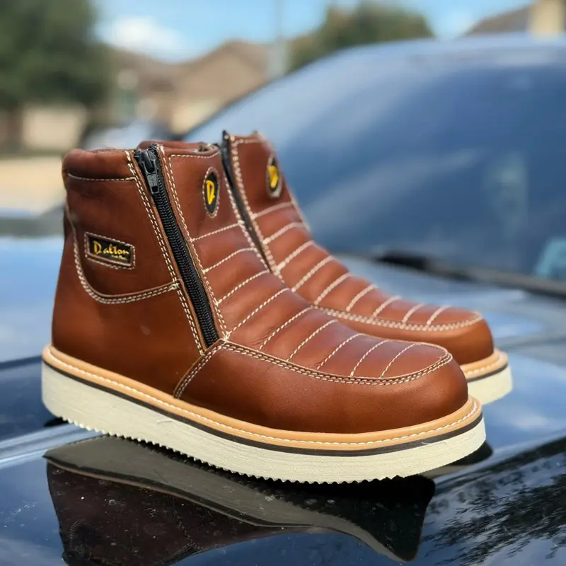 Zapato Double Cierrre con Casco