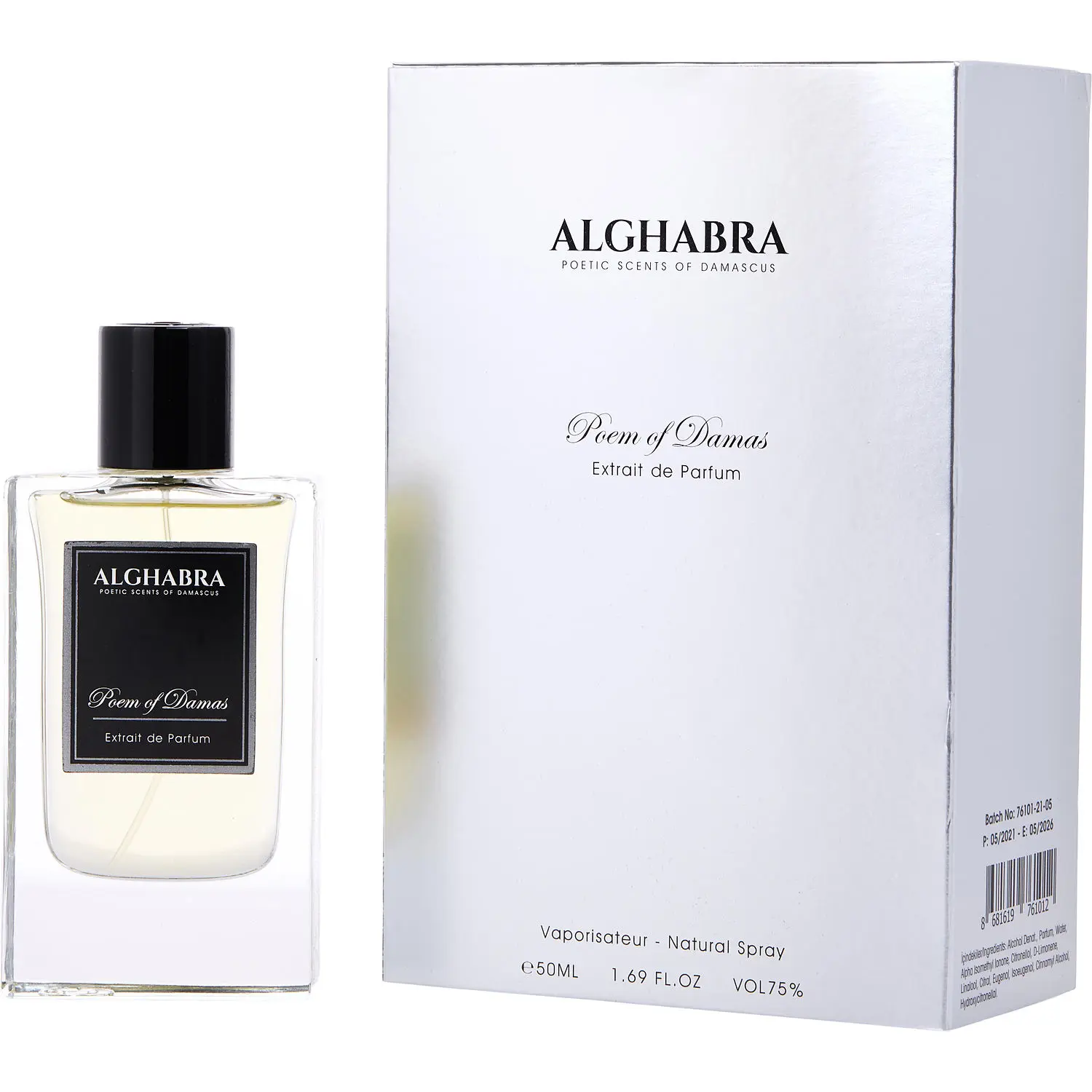 Alghabra Poem Of Damas By Alghabra Parfums Extrait De Parfum For Unisex