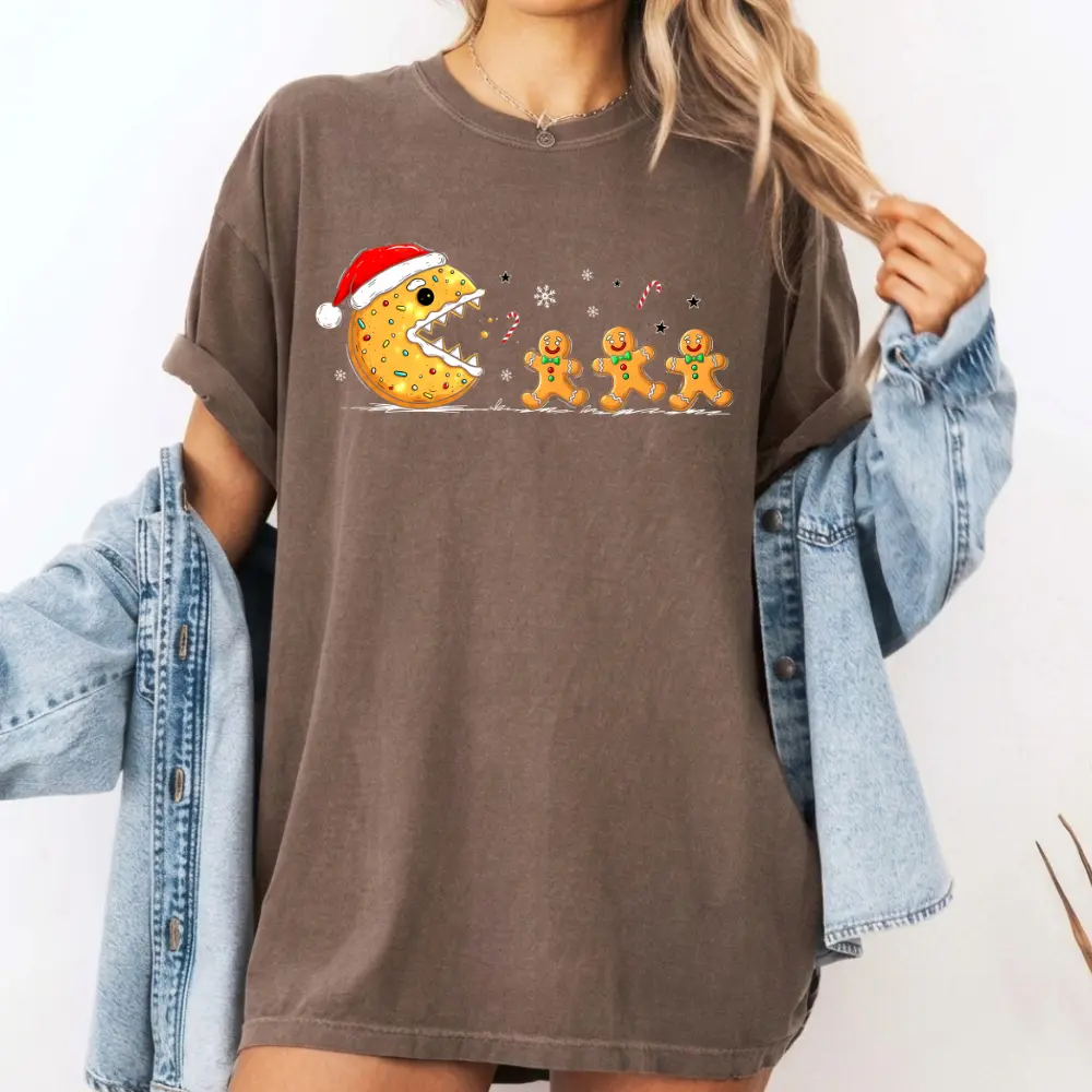 Comfort Colors Christmas Cookie Shirt, Gingerbread Cookies Shirt, Merry Christmas Shirt, Cute Christmas Shirt