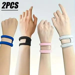 Adjustable Wrist Support Straps, High Elasticity Wrist Compression Band, Comfortable Wrist Brace for Sports & Daily Use, Wrist Wraps