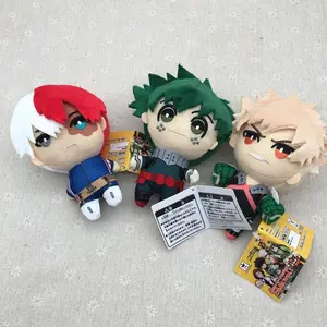 10CM Hero Academy Animation Green Valley Lzuku Doll Blasted Frozen Plush Pendant Ragdoll Male And Female PlushToy