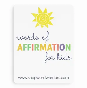 Words of Affirmation for Kids | Faith-Based Animal Affirmation Cards | Encouraging Lunch Box Notes & Bible-Inspired Positive Cards