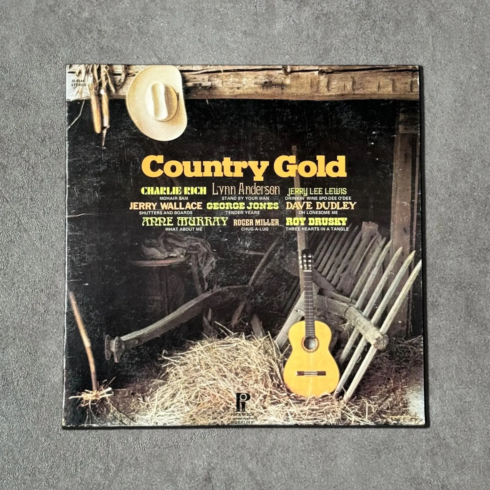 “Country Gold” Vintage Record Vinyl