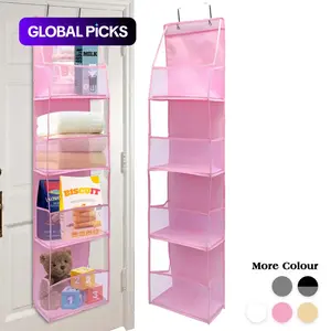 Door Hanging Storage Bag, 1 or 2 Count Multi-Layer Clothes Storage Organizer for Closet, Fabric Vertical Space-Saving Wardrobe Organizer, Bedroom Storage Organizer #GLOBAL PICKS