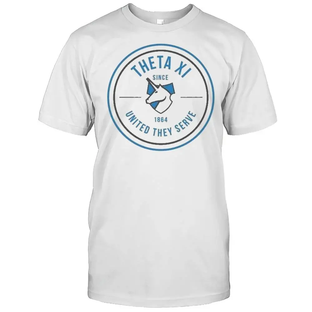 Theta Xi T-Shirt – United They Serve Since 1864 Fraternity Graphic Tee