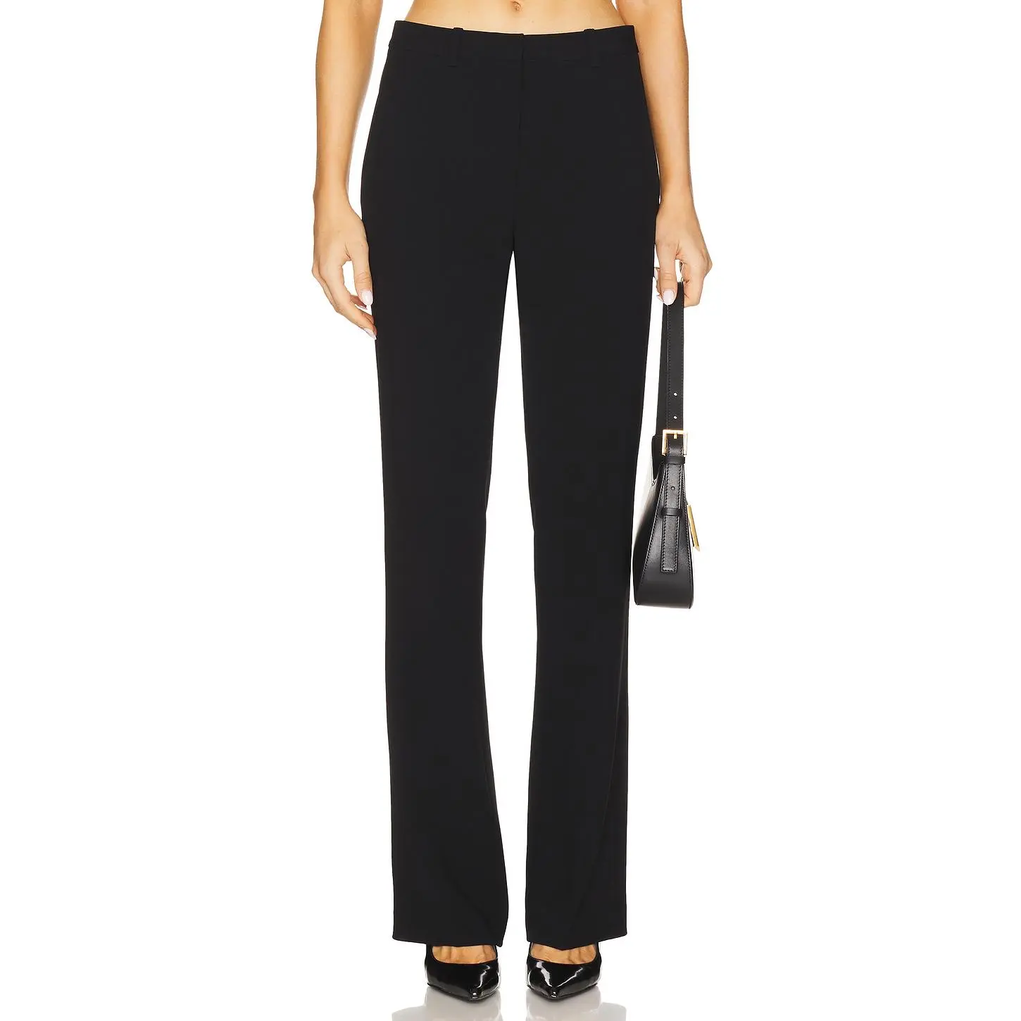 Theory Slim Full Length Trouser in Black