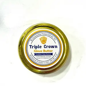 Triple Crown Glove Butter - Premium Leather Conditioner for Baseball, Softball Gloves