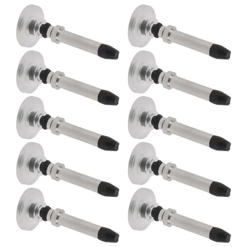 10 pcs universal stylus pen replacement tip for capacitive touch screens — transparent disc stylus tip for drawing and writing (pencil head)
