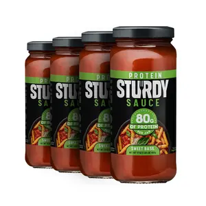 High-Protein Pasta Sauce Sweet Basil 4 Pack