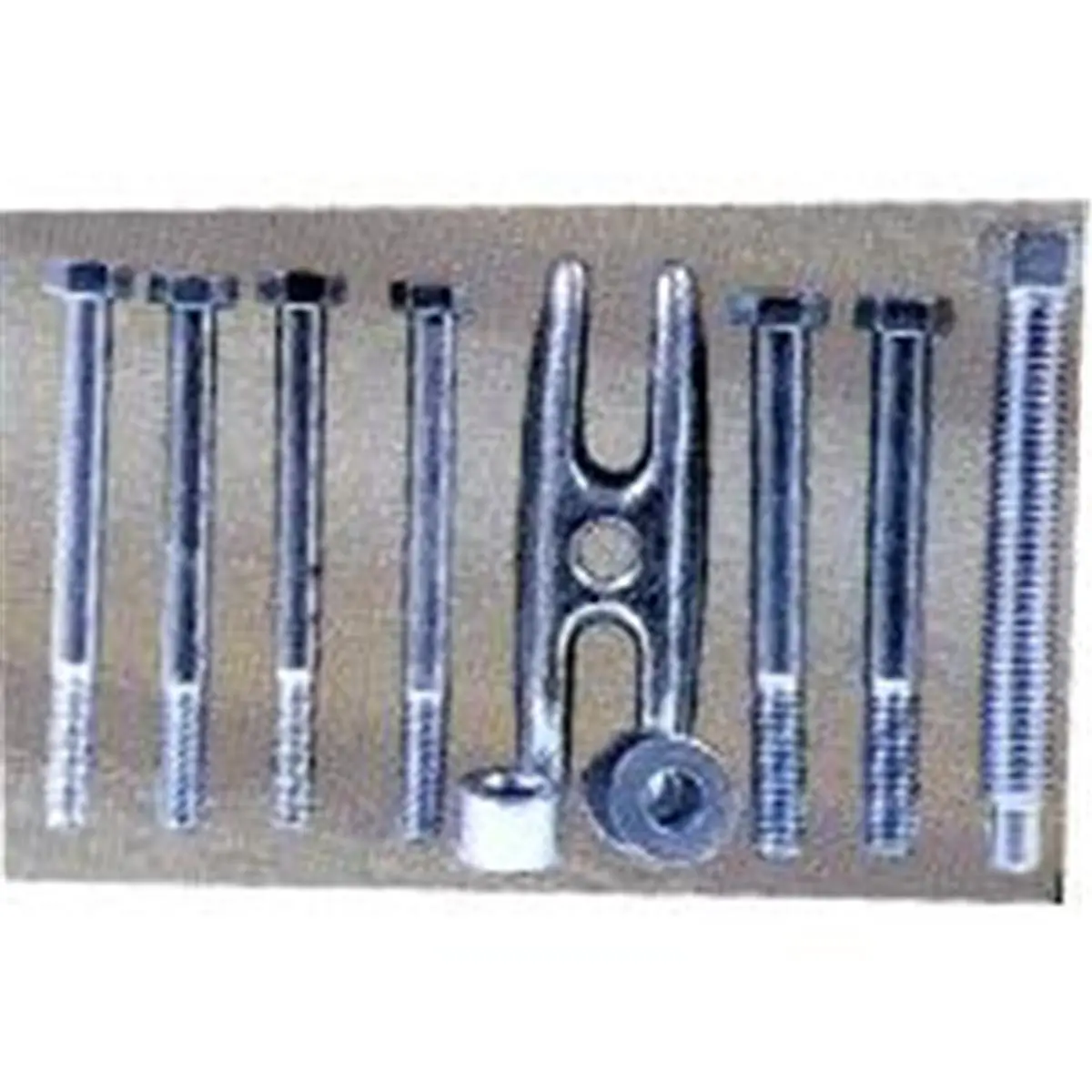 212 MAIN Compact Vehicle Steering Wheel Puller Tool - Thread-Safe Automotive Puller Tool, 7.1x5.3x0.4" Dimensions, Prevents Thread Damage for Car Repair & Motorcycle Disassemble/Repair Tasks, 0.4" Height