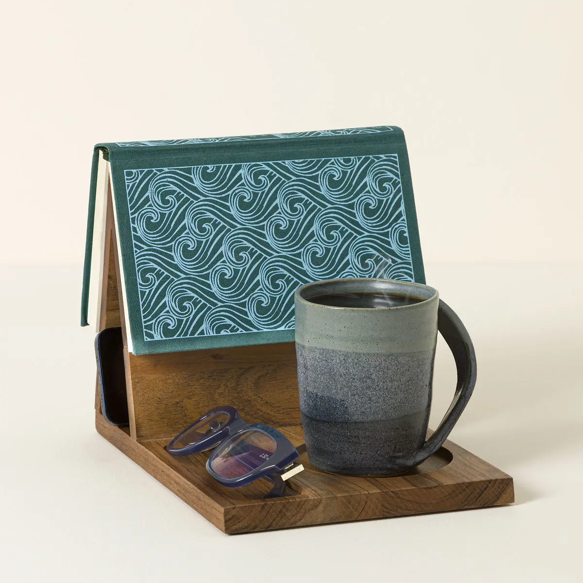 Uncommon Goods Book Nook Reading Valet, Home Organizer Storage Holder for Selfcare (Home Supplies Category) Uncommon Goods Book Nook Reading Valet, Home Organizer Storage Holder for Selfcare (Home Supplies Category)