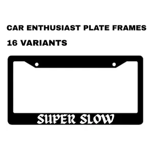 CAR ENTHUSIAST Plate Frames