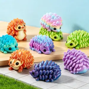 Realistic Articulated Hedgehog Fidget Toy