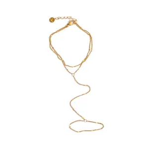 STATEMENT GOLD -Layered Hand Chain