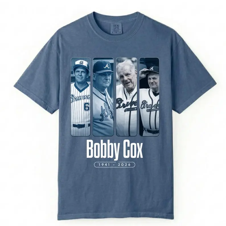 Bobby Cox Memorial Shirt, Legend Tribute Tee, Baseball Hall Of Fame Shirt, RIP Bobby Cox 1941 2026, Braves Fan Gift