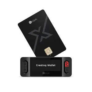 ELLIPAL X Card Crypto Wallet - NFC smart-card hardware wallet - Cold Storage for 10k Tokens - CC EAL6+ Chip Protection - Self-custody Beginner Friendly