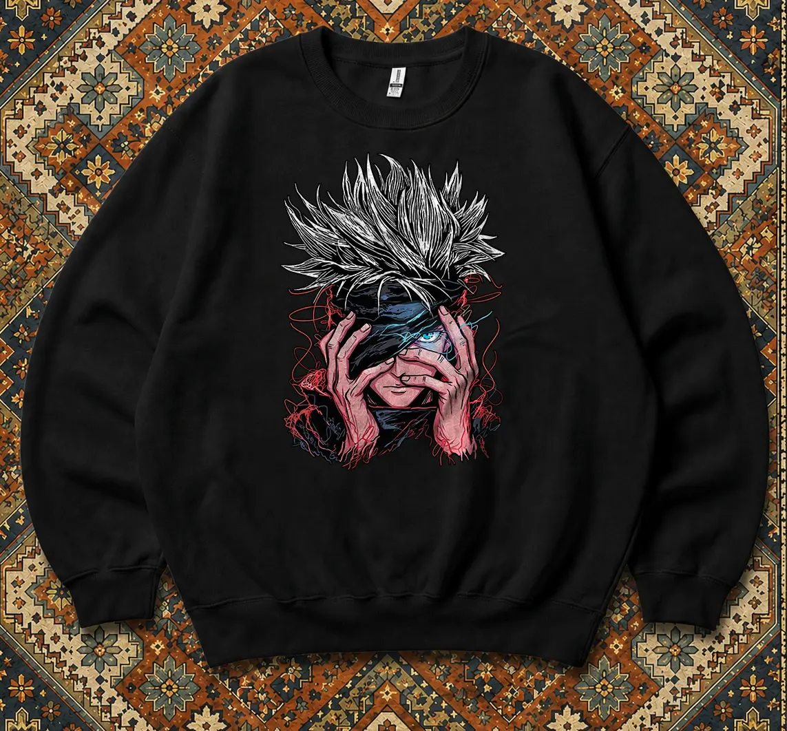 Gojo Jujutsu Kaisen Anime Unisex Sweatshirt, Anime Shirt, Gift For Anime Fan