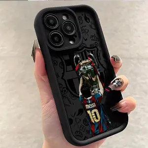 Fun Football B-Barcelonas Trophy Famous NO.10 Y-Yamals Phone Case Compatible with for iPhone 17 16 15 14 13 12 11 Pro Max Plus & Samsung Galaxy S25 Ultra S24 S23 S22 S21 Plus Anti-Drop Soft TPU Back Cover