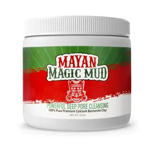 Powerful Deep Pore Cleansing Clay by Mayan Magic Mud for Unisex - 8 oz Cleanser