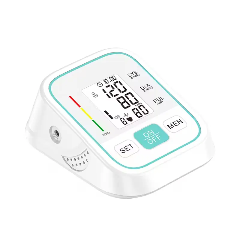 Accurate Automatic Arm Blood Pressure Monitor | Digital Bp Machine With Reading Memory & Heart Rate/Heartbeat/Pulse Rate Detection, Voice Guidance, Usb Powered