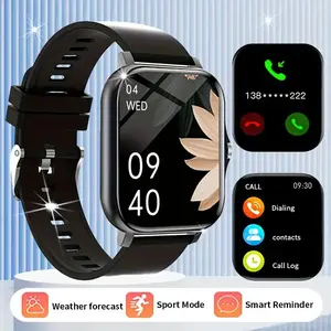 Mother's Day Gift:Feature-rich Smart Watch, Easy Link, Wireless Call/dial, Multi-sport Mode, Multiple APP Reminders, Alarm Clock Reminders, Play Wireless Music, Compatible With IPhone/ Android, Perfect Gift Wearable Smartphone