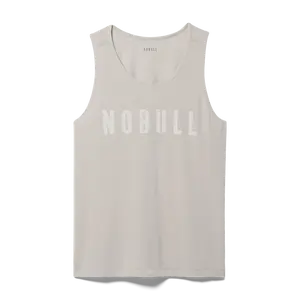 NOBULL Men's  Tank in Oatmeal