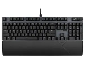 ASUS ROG Strix Scope II X Wired USB Mechanical Gaming Keyboard - 100% Full-Size, Hot Swappable Pre-lubed ROG NX Storm V2 Clicky Switches, PBT Keycaps, RGB, PC/Mac Support - Black