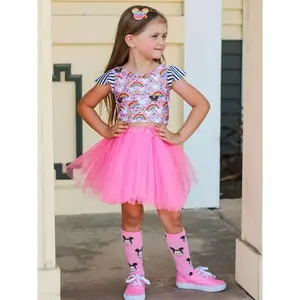 Solid Color Costume Tutu Skirt - Toddler, Little Girl, Kid Size for Dress Up