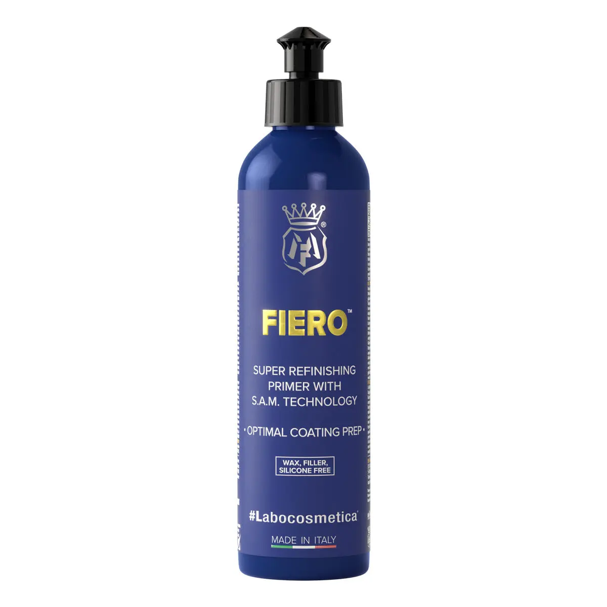 Labocosmetica FIERO Super Finish Polish Coating Primer - Adaptive Abrasive Technology, Extreme Gloss, Nanoceramic Coatings, Refinish Preparation for Automotive Maintenance