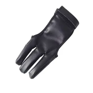 Archery Gloves Mediterranean Archery Finger Guards Z3 Three-Finger Guards Cowhide Material Shooting Archery