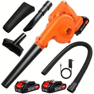 [Blow & Vacuum 2-in-1] Cordless Handheld Leaf Blower/Vacuum - For Yard & Home Cleaning | Siearpuorl