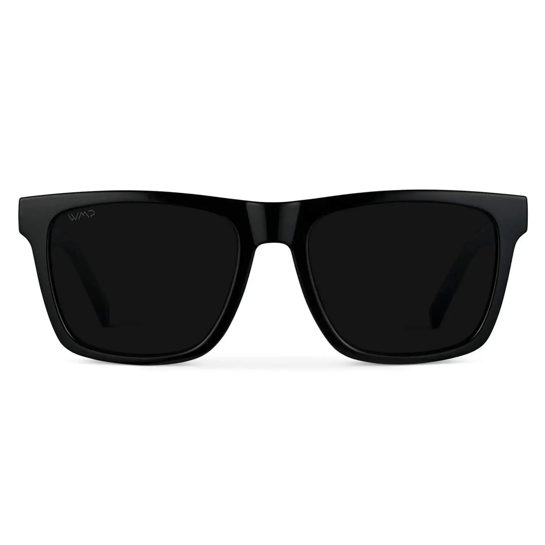 Denver - Men's Winged Temple Polarized Square Sunglasses Denver - Men's Winged Temple Polarized Square Sunglasses