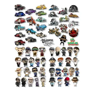 Chicano Style Sticker Pack – Funny Lowrider Stickers for Toolbox, Hard Hat, Laptop & Car | 50-Piece Set Chicano Style Sticker Pack – Funny Lowrider Stickers for Toolbox, Hard Hat, Laptop & Car | 50-Piece Set